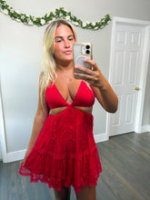 Brynn Mini Dress - Red